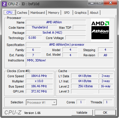 screenshot of CPU-Z validation for Dump [bsf10d] - Submitted by  BenchBruno  - 2013-10-20 11:10:30